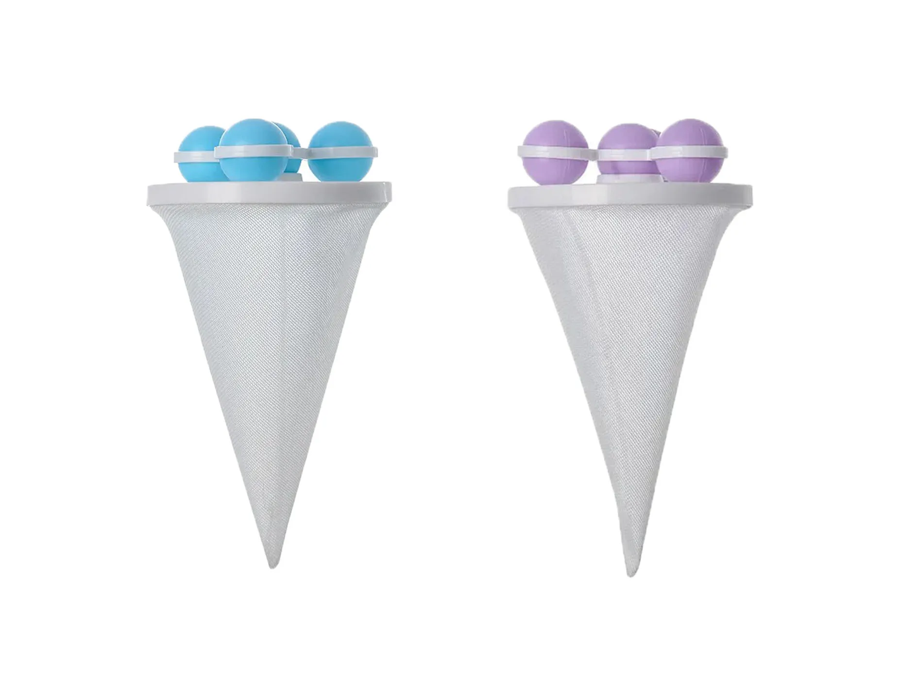 Boule anti peluche lave linge - boule céleste