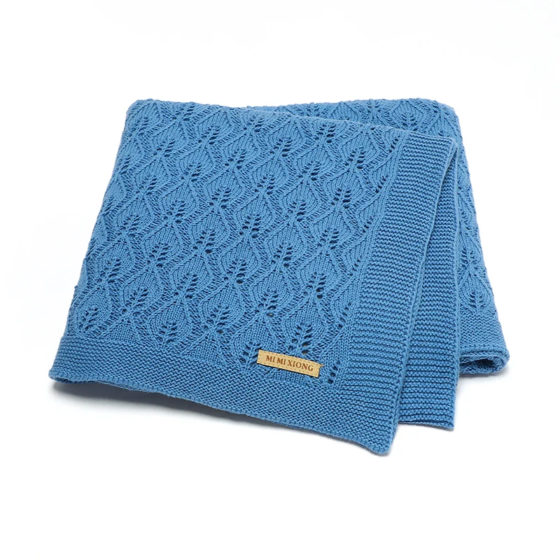 couverture-en-laine-tricotee