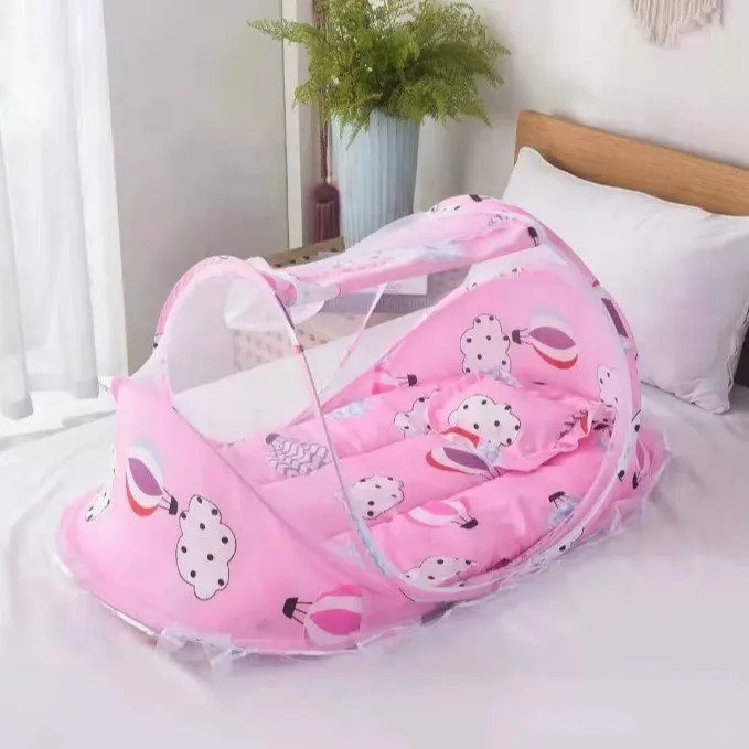 lit bulle rose
