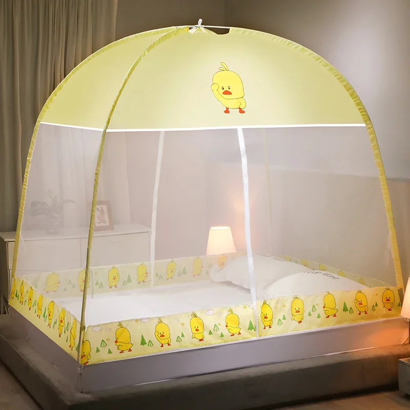 canopy jaune, duckies douceur, rêve enfantin