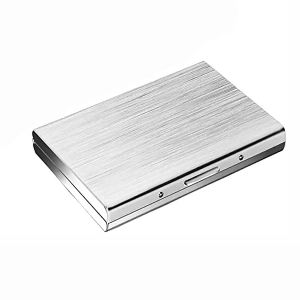Porte carte homme - éclat métallique