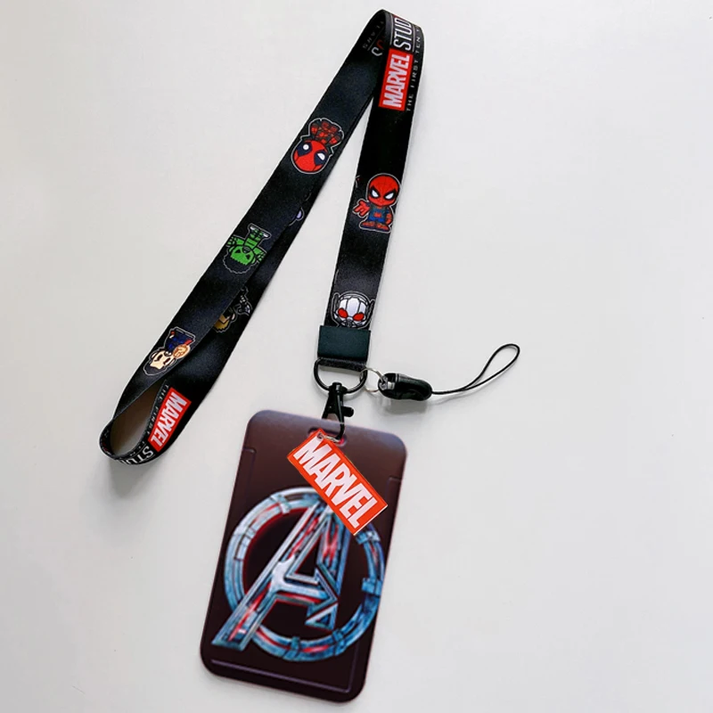 Porte carte homme - lanière marvel étoilée