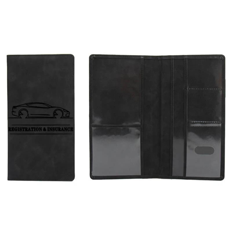 Porte carte cuir homme luxe - noir étoilé