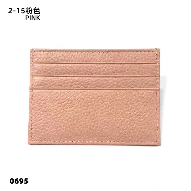 Porte carte femme luxe - douceur de rose