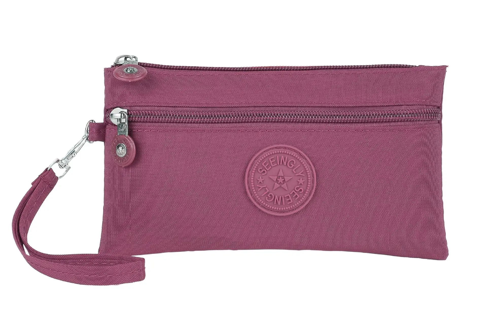 Porte carte femme - pochette violet élégant