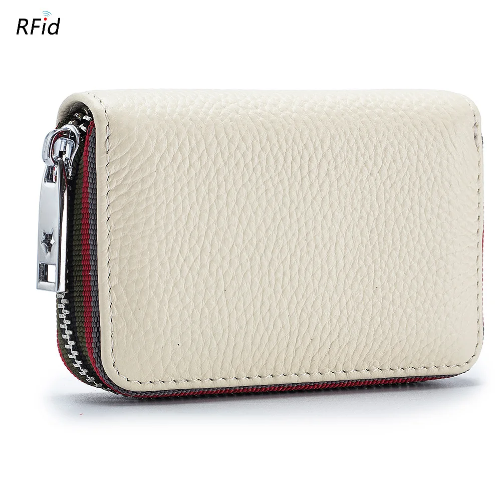 Porte carte cuir femme - cuir étoilé