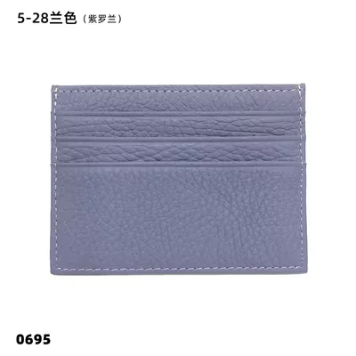 Porte carte femme luxe - cuir étoilé