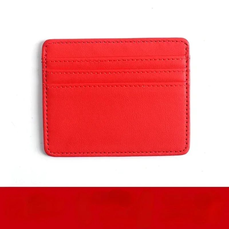Porte carte en cuir femme - cuir éclatant