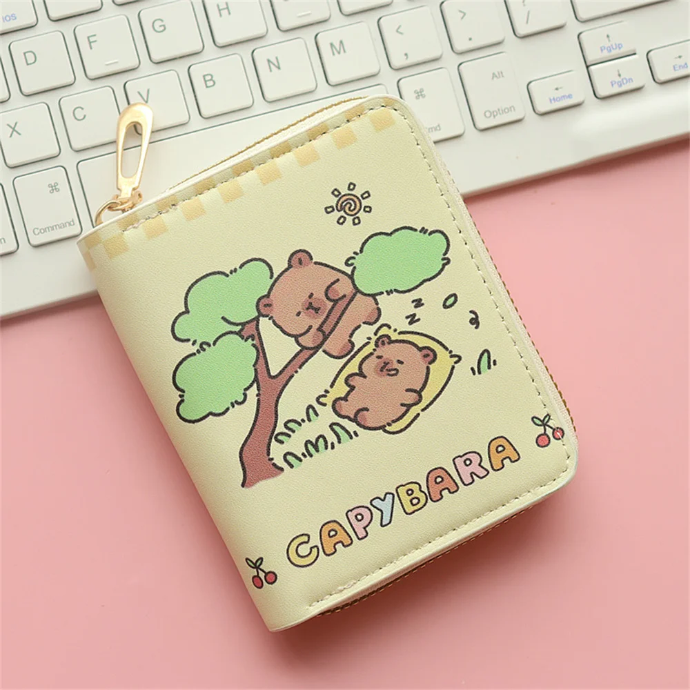Porte carte femme - panda enchanté