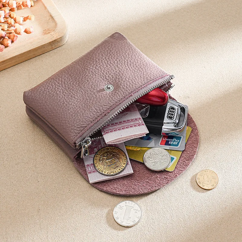 Porte monnaie carte femme - portefeuille rêveur rose