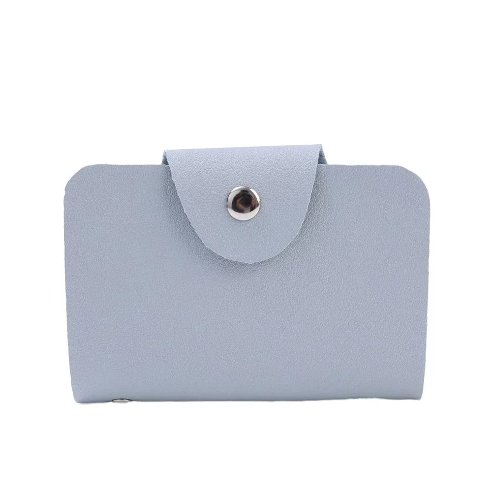 Porte carte cuir femme - ciel d'azur