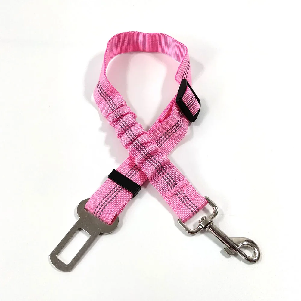 Harnais pour voiture chien - harnais douceur rose