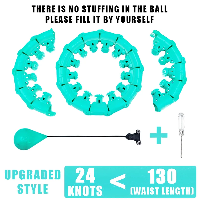 Cerceau hula hoop - jouet céleste teal