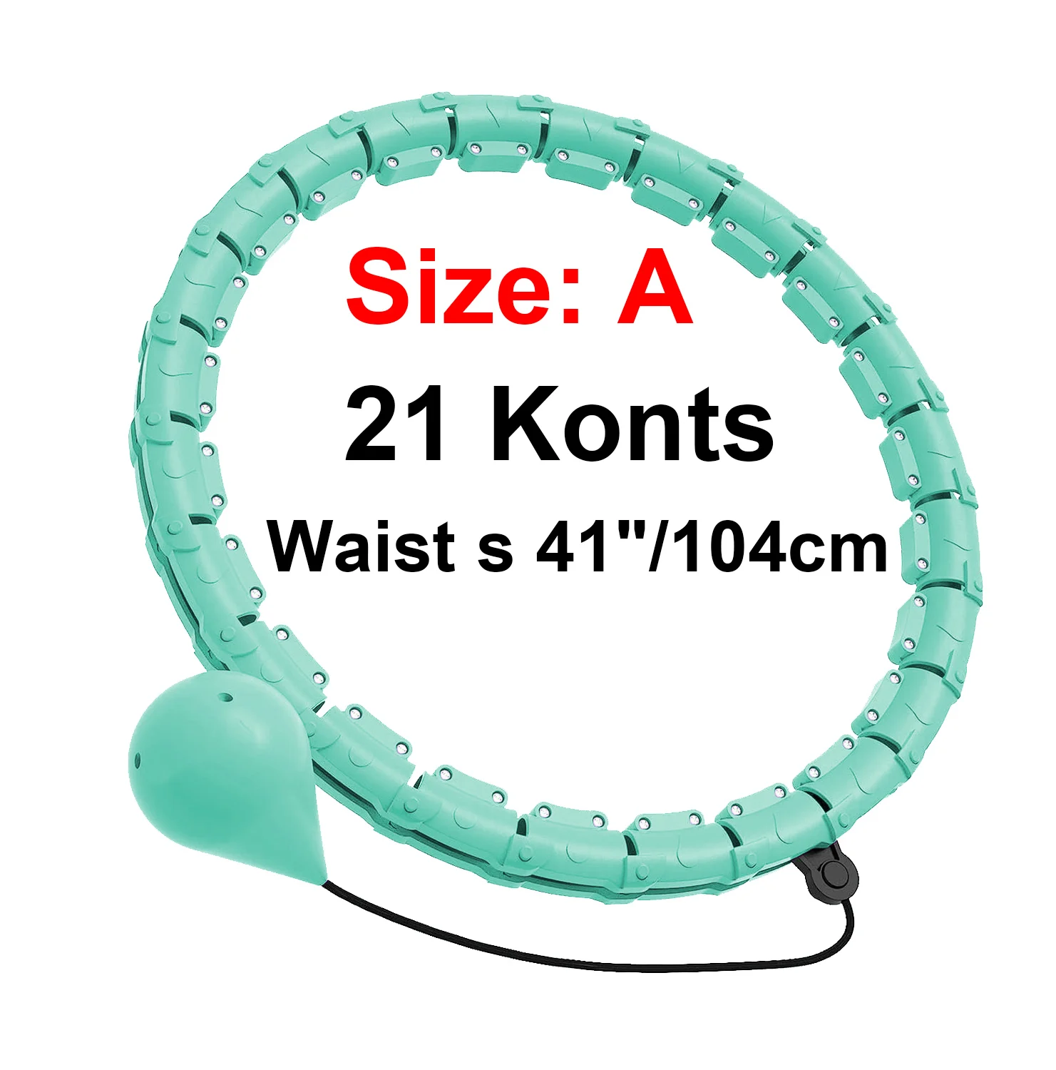 Hula hoop - sereine turquoise