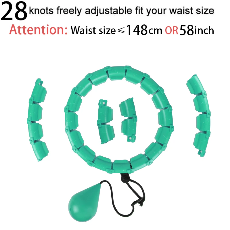 Hula hoop - ceinture magique verte